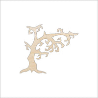 Tree Wood Craft Shape - Laser Cut Baltic Birch Unfinished DIY Wood Art Supplies FAL163 - The Wood Shape Store