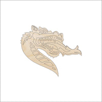 Dragon Wood Craft Shape Laser Cut Out and Unfinished DIY Craft Supply MYTH160 - The Wood Shape Store