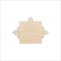 Gift Tag Wood Craft Shape - Laser Cut Baltic Birch Unfinished DIY Wood Art Supplies TAG24 - The Wood Shape Store