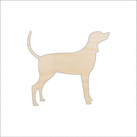 Dog Wood Craft Shape - Laser Cut Baltic Birch Unfinished DIY Wood Art Supplies DOG50 - The Wood Shape Store