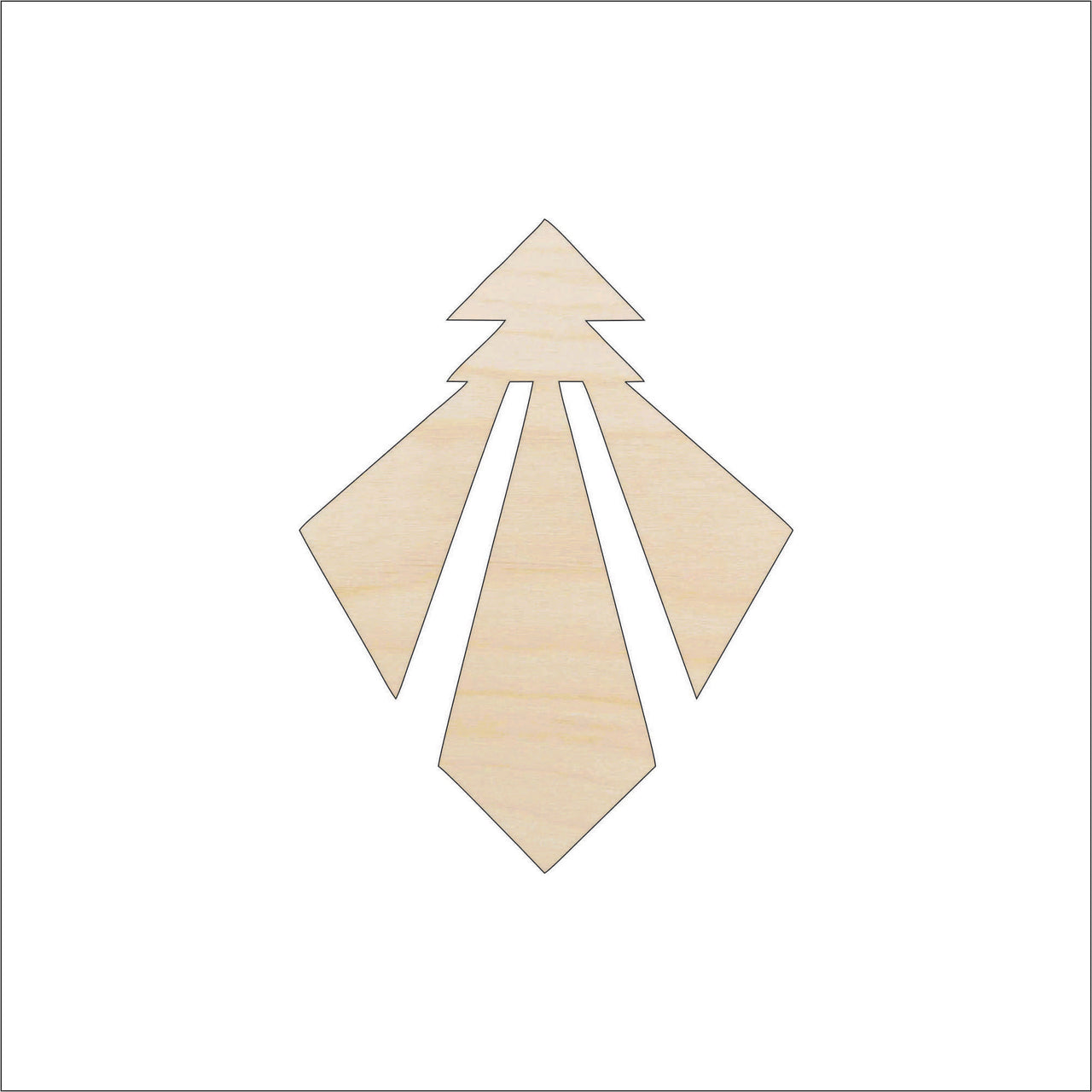Design Wood Craft Shape - Laser Cut Baltic Birch Unfinished DIY Wood Art Supplies DSN88 - The Wood Shape Store