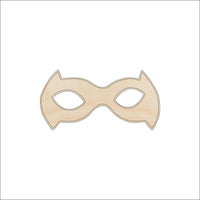 Mask Wood Craft Shape - Laser Cut Baltic Birch Unfinished DIY Wood Art Supplies MSK15 - The Wood Shape Store