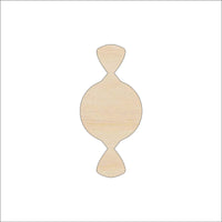 Candy Wood Craft Shape - Laser Cut Baltic Birch Unfinished DIY Wood Art Supplies FOD228 - The Wood Shape Store