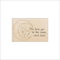 Fairy Wood Craft Shape - Laser Cut Baltic Birch Unfinished DIY Wood Art Supplies MYTH99 - The Wood Shape Store