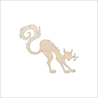Cat Wood Craft Shape - Laser Cut Baltic Birch Unfinished DIY Wood Art Supplies FAL139 - The Wood Shape Store