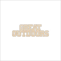Great Outdoors Wood Craft Shape - Laser Cut Baltic Birch Unfinished DIY Wood Art Supplies TRP4 - The Wood Shape Store