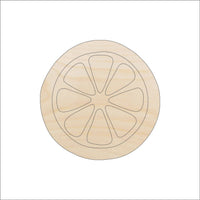 Lemon Wood Craft Shape - Laser Cut Baltic Birch Unfinished DIY Wood Art Supplies FOD24 - The Wood Shape Store