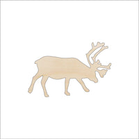 Moose Wood Craft Shape - Laser Cut Baltic Birch Unfinished DIY Wood Art Supplies MUS5 - The Wood Shape Store