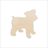 Dog Wood Craft Shape - Laser Cut Baltic Birch Unfinished DIY Wood Art Supplies DOG27 - The Wood Shape Store