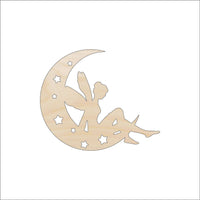 Fairy Wood Craft Shape - Laser Cut Baltic Birch Unfinished DIY Wood Art Supplies MYTH107 - The Wood Shape Store
