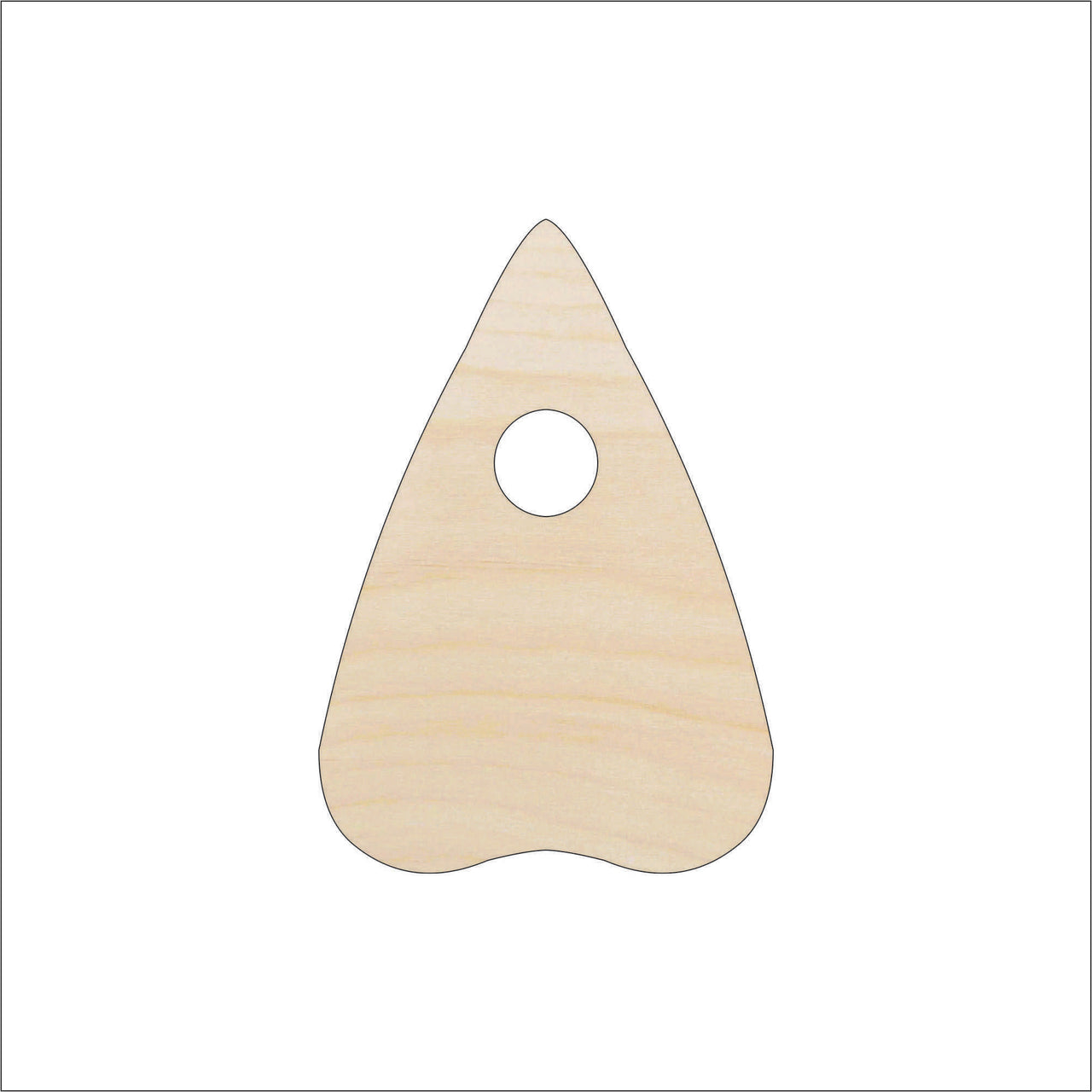 Planchette Wood Craft Shape - Laser Cut Baltic Birch Unfinished DIY Wood Art Supplies XTR90 - The Wood Shape Store