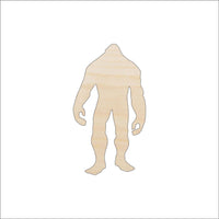 Bigfoot Wood Craft Shape - Laser Cut Baltic Birch Unfinished DIY Wood Art Supplies MYTH9 - The Wood Shape Store