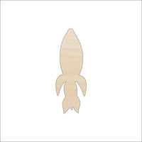Spaceship Wood Craft Shape - Laser Cut Baltic Birch Unfinished DIY Wood Art Supplies SPC57 - The Wood Shape Store