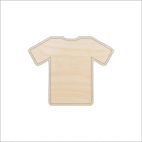 Shirt Wood Craft Shape - Laser Cut Baltic Birch Unfinished DIY Wood Art Supplies CLT6 - The Wood Shape Store