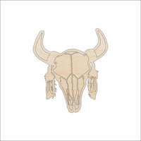 Cow Wood Craft Shape - Laser Cut Baltic Birch Unfinished DIY Wood Art Supplies COW22 - The Wood Shape Store