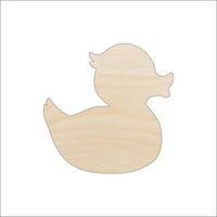 Duck Wood Craft Shape - Laser Cut Baltic Birch Unfinished DIY Wood Art Supplies 49 - The Wood Shape Store