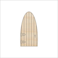 Fairy Door Wood Craft Shape - Laser Cut Baltic Birch Unfinished DIY Wood Art Supplies BLD123 - The Wood Shape Store