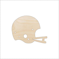 Football Wood Craft Shape - Laser Cut Baltic Birch Unfinished DIY Wood Art Supplies SPT58 - The Wood Shape Store