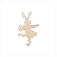 Bunny - Wood Craft Shape - Laser Cut Baltic Birch Unfinished DIY Wood Art Supplies BNY1 - The Wood Shape Store