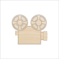 Camera Wood Craft Shape - Laser Cut Baltic Birch Unfinished DIY Wood Art Supplies MVE2 - The Wood Shape Store