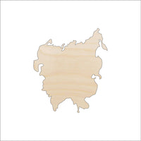 Asia Wood Craft Shape - Laser Cut Baltic Birch Unfinished DIY Wood Art Supplies WLD7 - The Wood Shape Store