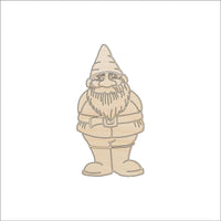Gnome Wood Craft Shape - Laser Cut Baltic Birch Unfinished DIY Wood Art Supplies MYTH13 - The Wood Shape Store