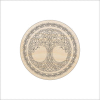 Tree of Life Wood Craft Shape - Laser Cut Baltic Birch Unfinished DIY Wood Art Supplies TRE28 - The Wood Shape Store