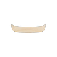 Canoe Wood Craft Shape - Laser Cut Baltic Birch Unfinished DIY Wood Art Supplies BOT21 - The Wood Shape Store