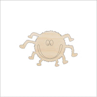 Spider Wood Craft Shape - Laser Cut Baltic Birch Unfinished DIY Wood Art Supplies BUG30 - The Wood Shape Store