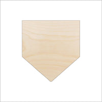 Baseball Wood Craft Shape - Laser Cut Baltic Birch Unfinished DIY Wood Art Supplies SPT160 - The Wood Shape Store