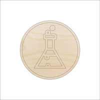 Beaker Wood Craft Shape - Laser Cut Baltic Birch Unfinished DIY Wood Art Supplies SNC10 - The Wood Shape Store