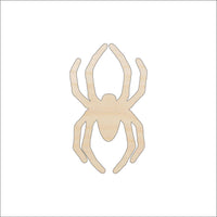 Spider Wood Craft Shape - Laser Cut Baltic Birch Unfinished DIY Wood Art Supplies BUG1 - The Wood Shape Store
