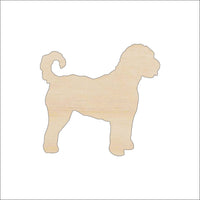 Dog Wood Craft Shape - Laser Cut Baltic Birch Unfinished DIY Wood Art Supplies DOG169 - The Wood Shape Store