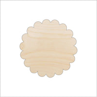 Flower Wood Craft Shape - Laser Cut Baltic Birch Unfinished DIY Wood Art Supplies FLR31 - The Wood Shape Store