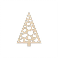 Tree Wood Craft Shape - Laser Cut Baltic Birch Unfinished DIY Wood Art Supplies TRE131 - The Wood Shape Store
