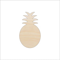 Pineapple Wood Craft Shape - Laser Cut Baltic Birch Unfinished DIY Wood Art Supplies FOD82 - The Wood Shape Store