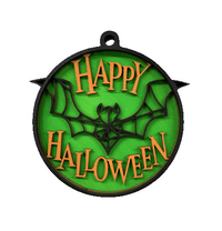 Bat 3D Laser Cut Ornament – Baltic Birch Wood Craft Supplies | DIY Wood Ornament Kit HA11 - The Wood Shape Store