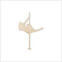 Dance Wood Craft Shape - Laser Cut Baltic Birch Unfinished DIY Wood Art Supplies PPL120 - The Wood Shape Store