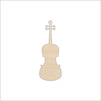 Guitar Wood Craft Shape - Laser Cut Baltic Birch Unfinished DIY Wood Art Supplies MSC21 - The Wood Shape Store