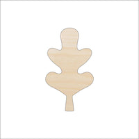 Leaf Wood Craft Shape - Laser Cut Baltic Birch Unfinished DIY Wood Art Supplies LEF29 - The Wood Shape Store