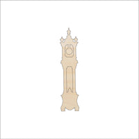 Clock Wood Craft Shape - Laser Cut Baltic Birch Unfinished DIY Wood Art Supplies DCR39 - The Wood Shape Store