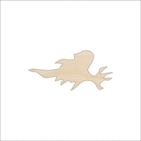 Ghost Wood Craft Shape - Laser Cut Baltic Birch Unfinished DIY Wood Art Supplies FAL113 - The Wood Shape Store