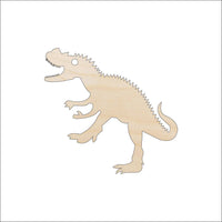 Dinosaur - Wood Craft Shape - Laser Cut Baltic Birch Unfinished DIY Wood Art Supplies DIN38 - The Wood Shape Store