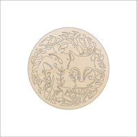 Fox DesignWood Craft Shape - Laser Cut Baltic Birch Unfinished DIY Wood Art Supplies CSTR5 - The Wood Shape Store