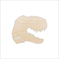 Dinosaur Wood Craft Shape - Laser Cut Baltic Birch Unfinished DIY Wood Art Supplies DIN22 - The Wood Shape Store