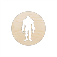 Bigfoot Wood Craft Shape - Laser Cut Baltic Birch Unfinished DIY Wood Art Supplies MYTH133 - The Wood Shape Store