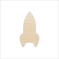 Spaceship Wood Craft Shape - Laser Cut Baltic Birch Unfinished DIY Wood Art Supplies SPC37 - The Wood Shape Store