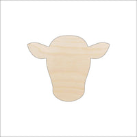Cow Wood Craft Shape - Laser Cut Baltic Birch Unfinished DIY Wood Art Supplies COW33 - The Wood Shape Store