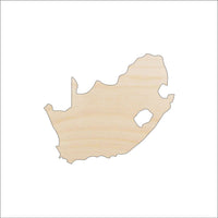 South Africa Wood Craft Shape - Laser Cut Baltic Birch Unfinished DIY Wood Art Supplies WLD61 - The Wood Shape Store