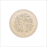 Tree Wood Craft Shape - Laser Cut Baltic Birch Unfinished DIY Wood Art Supplies TRE85 - The Wood Shape Store